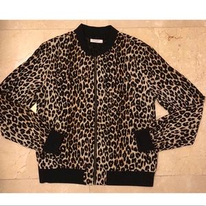 Equipment Animal Print Jacket